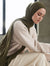 Premium Jersey Hijab - Dark Olive