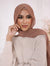 Premium Jersey Hijab - Light Mink